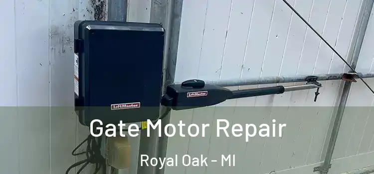 Gate Motor Repair Royal Oak - MI